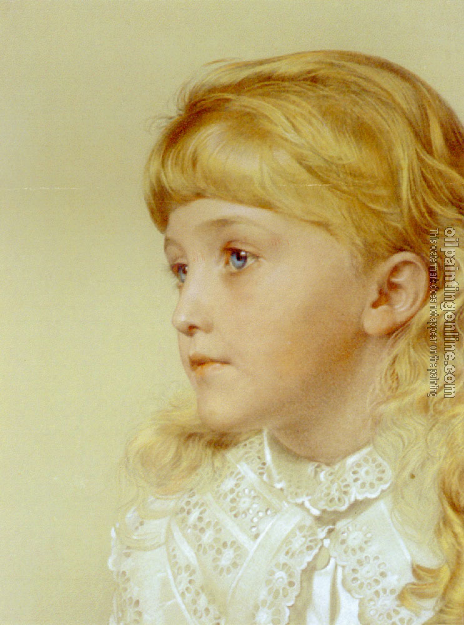Anthony Frederick Augustus Sandys - Portrait of May Gillilan